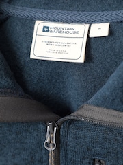 Mountain Warehouse Blue Treston Mens Hooded Fleece - Image 7 of 7