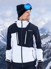 Mountain Warehouse White Mens Supernova Waterproof Ski Jacket - Image 1 of 5