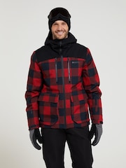 Mountain Warehouse Red Drayton Mens Waterproof Ski Jacket - Image 1 of 2