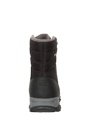 Mountain Warehouse Black Fleece Lined Snow Mens Boots - Image 5 of 6