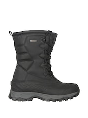 Mountain Warehouse Black Nevis Extreme Mens Waterproof Snow Boots - Image 2 of 6