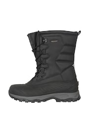 Mountain Warehouse Black Nevis Extreme Mens Waterproof Snow Boots - Image 3 of 6