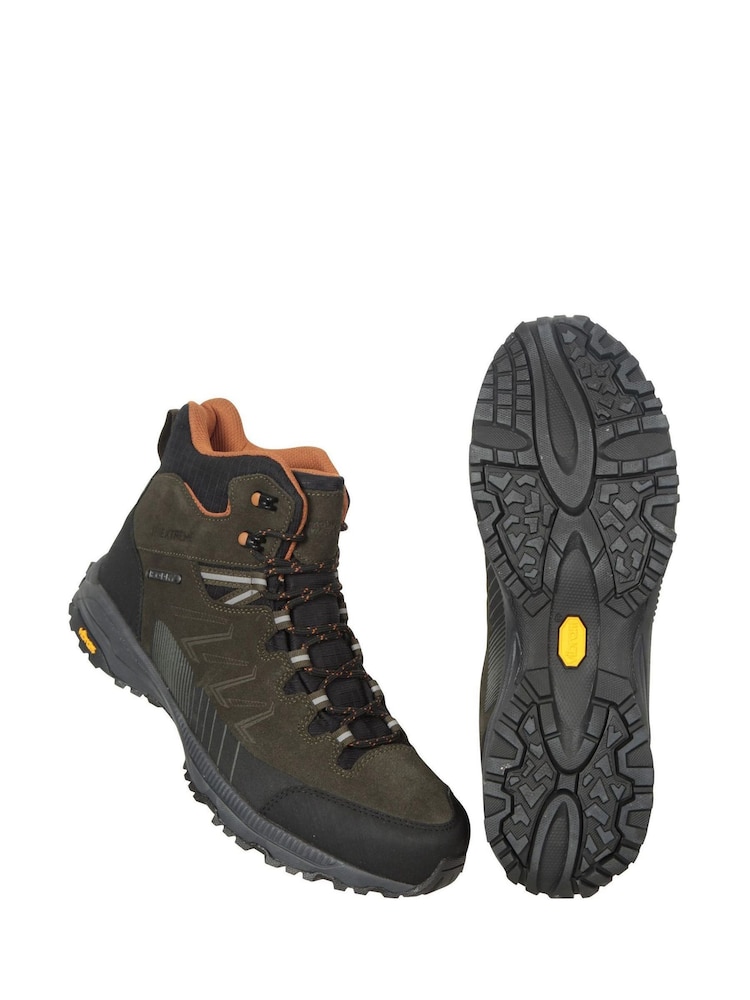 Mountain Warehouse Green Extreme Rockies Mens Waterproof Walking Boots - Image 7 of 7