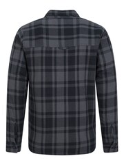 Mountain Warehouse Grey Mens Stream II Fleece Lined Flannel 100% Cotton Shirt - Image 3 of 6