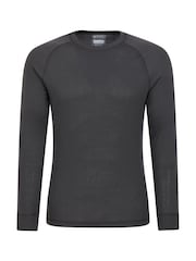 Mountain Warehouse Grey Talus Mens Thermal Tops 2 Pack - Image 3 of 4