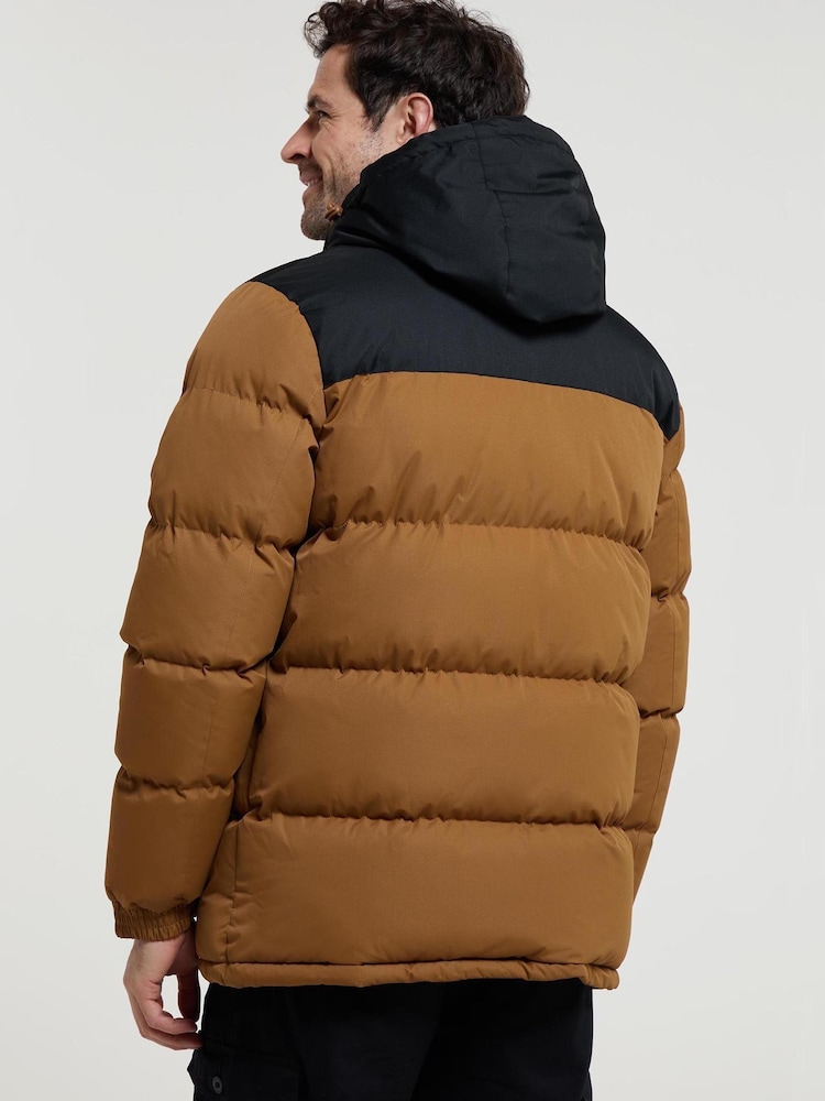 Mountain Warehouse Natural Mens Snow Padded Jacket - Image 2 of 8