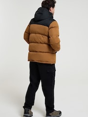 Mountain Warehouse Natural Mens Snow Padded Jacket - Image 3 of 8