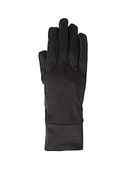 Mountain Warehouse Black Mens Grippi Lining Gloves - Image 2 of 4