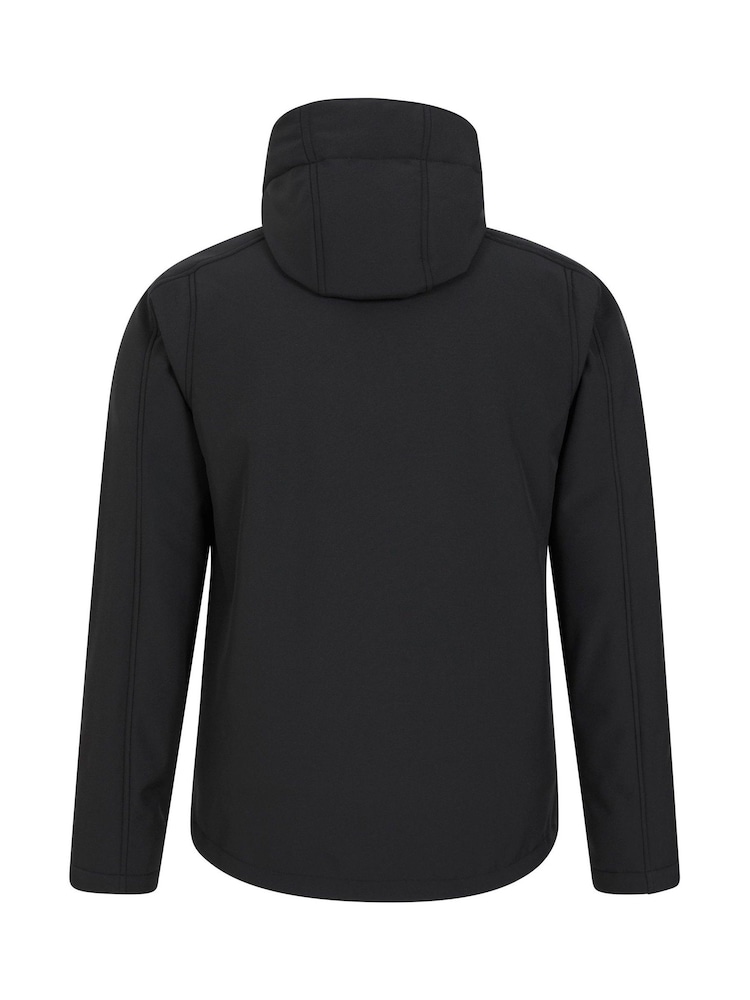 Mountain Warehouse Black Arctic II Mens Softshell Jacket - Image 2 of 6