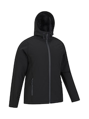 Mountain Warehouse Black Arctic II Mens Softshell Jacket - Image 4 of 6