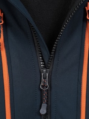 Mountain Warehouse Blue Navy Radius Mens Water-Resistant Softshell Jacket - Image 5 of 5