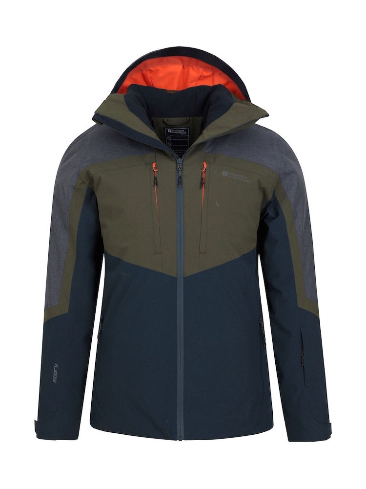 Mountain Warehouse Green Mens Anton Waterproof Ski Jacket - Image 2 of 6