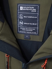 Mountain Warehouse Green Mens Anton Waterproof Ski Jacket - Image 5 of 6
