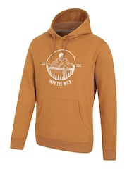 Mountain Warehouse Yellow Into The Wild Mens Hoodie - Image 5 of 6