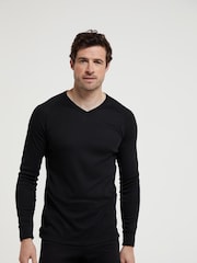 Mountain Warehouse Black Mens Talus Thermal Top - Image 1 of 5