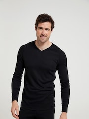 Mountain Warehouse Black Mens Talus Thermal Top - Image 2 of 5