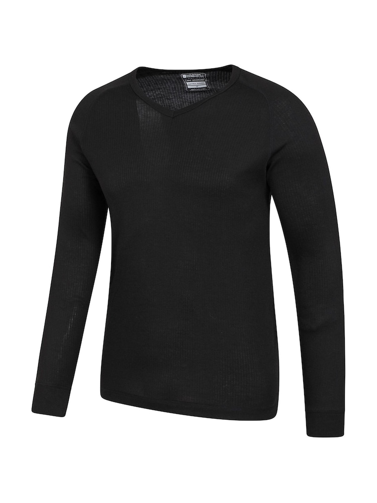 Mountain Warehouse Black Mens Talus Thermal Top - Image 6 of 6