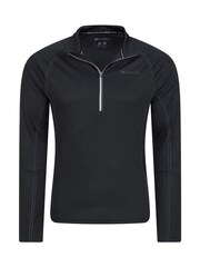 Mountain Warehouse Black Mens Approach Lightweight Active Midlayer Fleece - Image 2 of 5