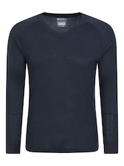 Mountain Warehouse Blue Mens Talus Thermal Top - Image 1 of 4