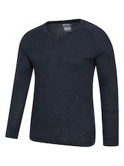 Mountain Warehouse Blue Mens Talus Thermal Top - Image 2 of 4