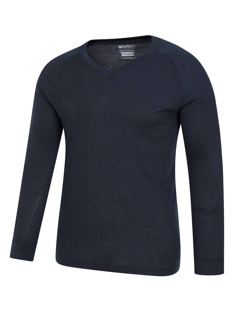 Mountain Warehouse Blue Mens Talus Thermal Top - Image 2 of 4