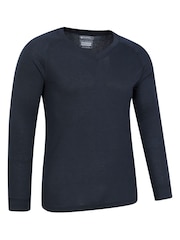 Mountain Warehouse Blue Mens Talus Thermal Top - Image 3 of 4