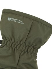 Mountain Warehouse Green Mens Fleece Lined Snow Ski Gloves - Image 6 of 7