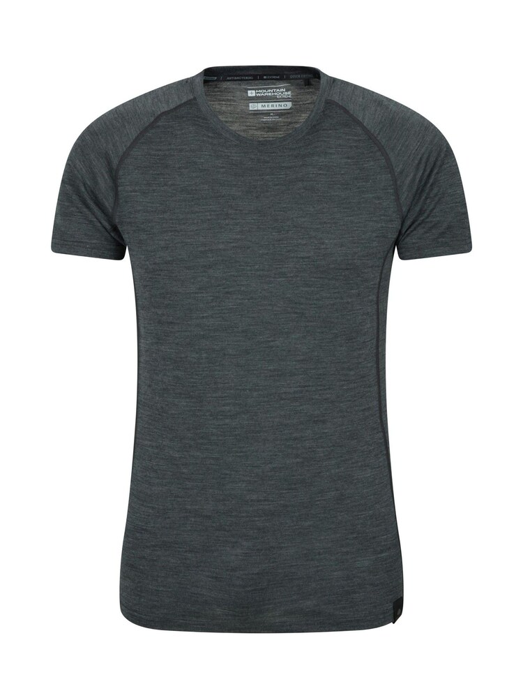 Mountain Warehouse Grey Mens Summit Merino Thermal T-Shirt Multipack - Image 2 of 5