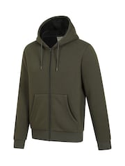 Mountain Warehouse Green Dalton Mens Borg Lined Hoodie - Image 4 of 5