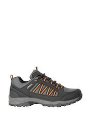 Mountain Warehouse Black Mens Path Waterproof Outdoor Walking Shoes - Image 1 of 6