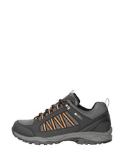 Mountain Warehouse Black Mens Path Waterproof Outdoor Walking Shoes - Image 2 of 6