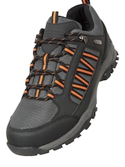 Mountain Warehouse Black Mens Path Waterproof Outdoor Walking Shoes - Image 4 of 6