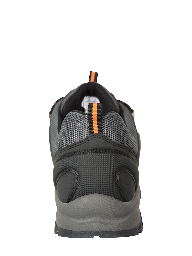 Mountain Warehouse Black Mens Path Waterproof Outdoor Walking Shoes - Image 5 of 6