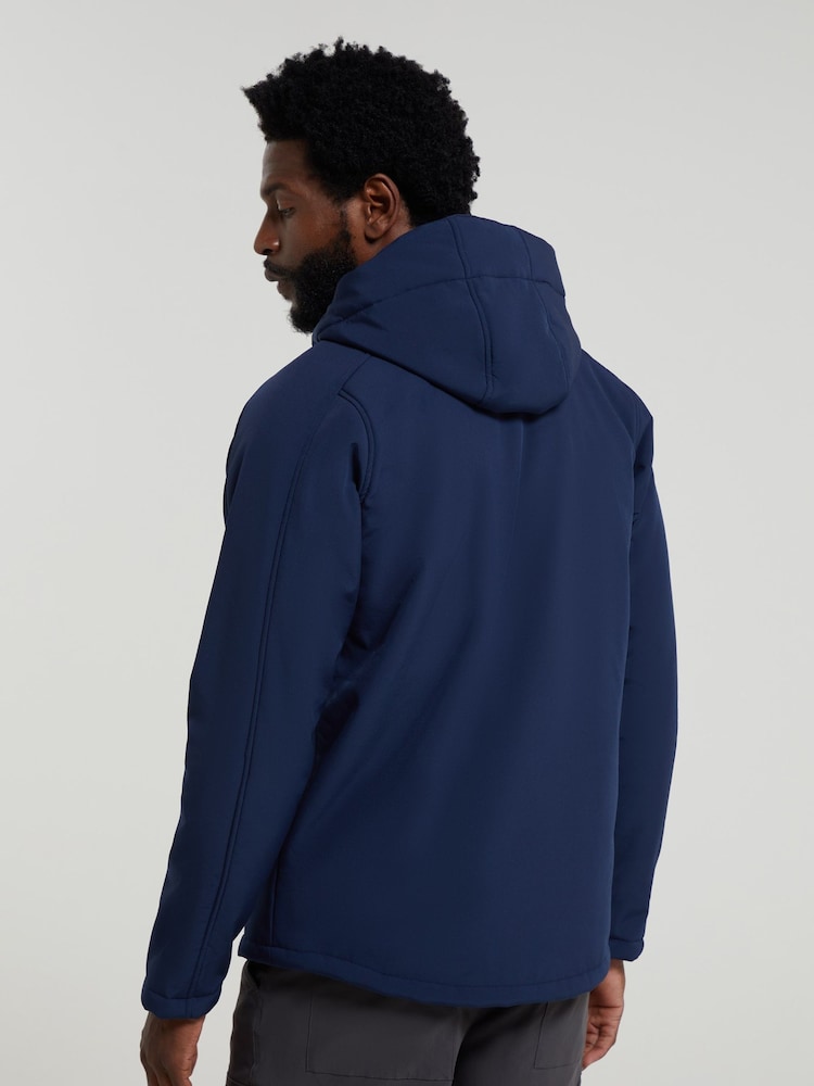 Mountain Warehouse Blue Arctic II Mens Softshell Jacket - Image 2 of 3
