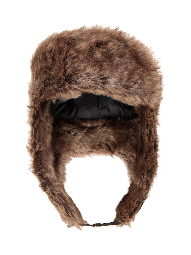 Mountain Warehouse Brown Winter Furry Hat - Image 5 of 7