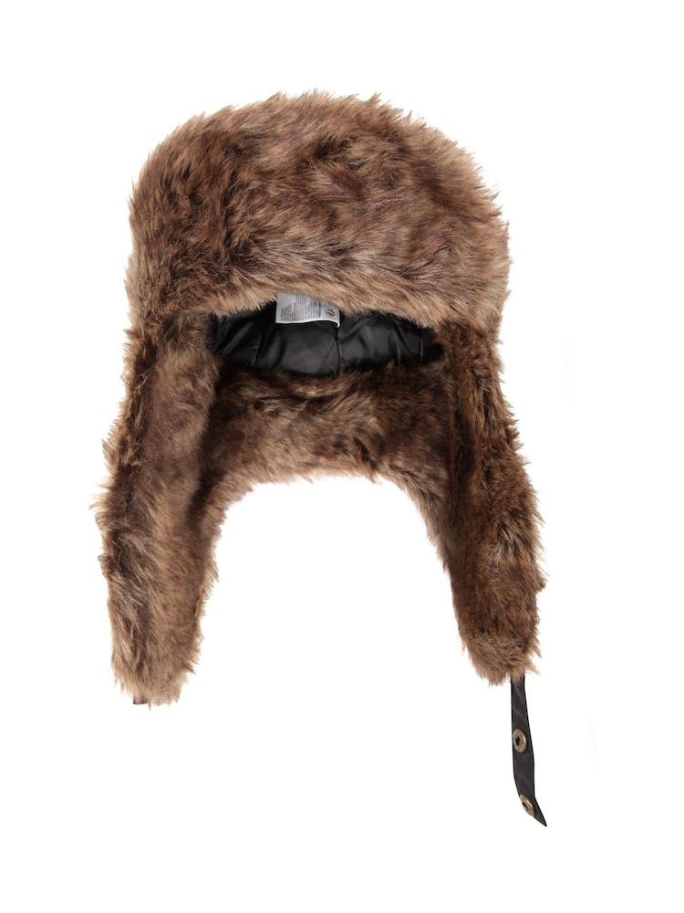 Mountain Warehouse Brown Winter Furry Hat - Image 6 of 7