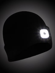Mountain Warehouse Black Mens Highlands Light Up Beanie - Image 7 of 7