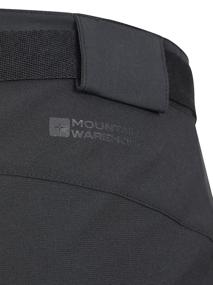 Mountain Warehouse Black Mens Forest Water Resistant Trekking Trousers - Image 10 of 10