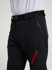 Mountain Warehouse Black Mens Forest Water Resistant Trekking Trousers - Image 3 of 10