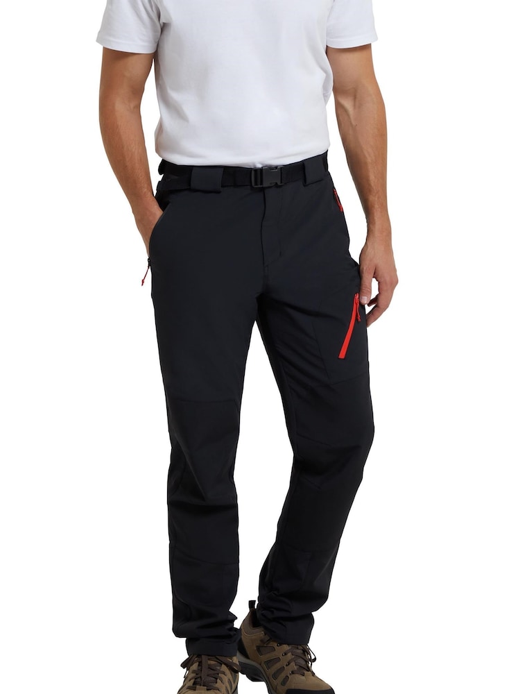 Mountain Warehouse Black Mens Forest Water Resistant Trekking Trousers - Image 6 of 10