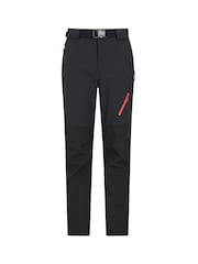 Mountain Warehouse Black Mens Forest Water Resistant Trekking Trousers - Image 7 of 10