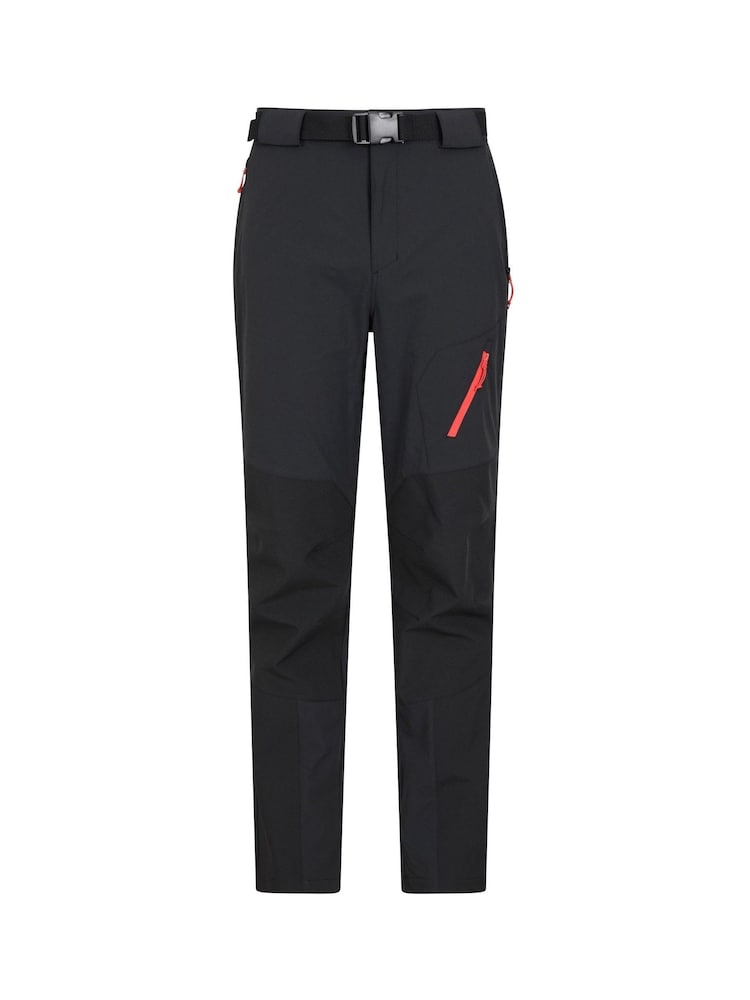 Mountain Warehouse Black Mens Forest Water Resistant Trekking Trousers - Image 7 of 10