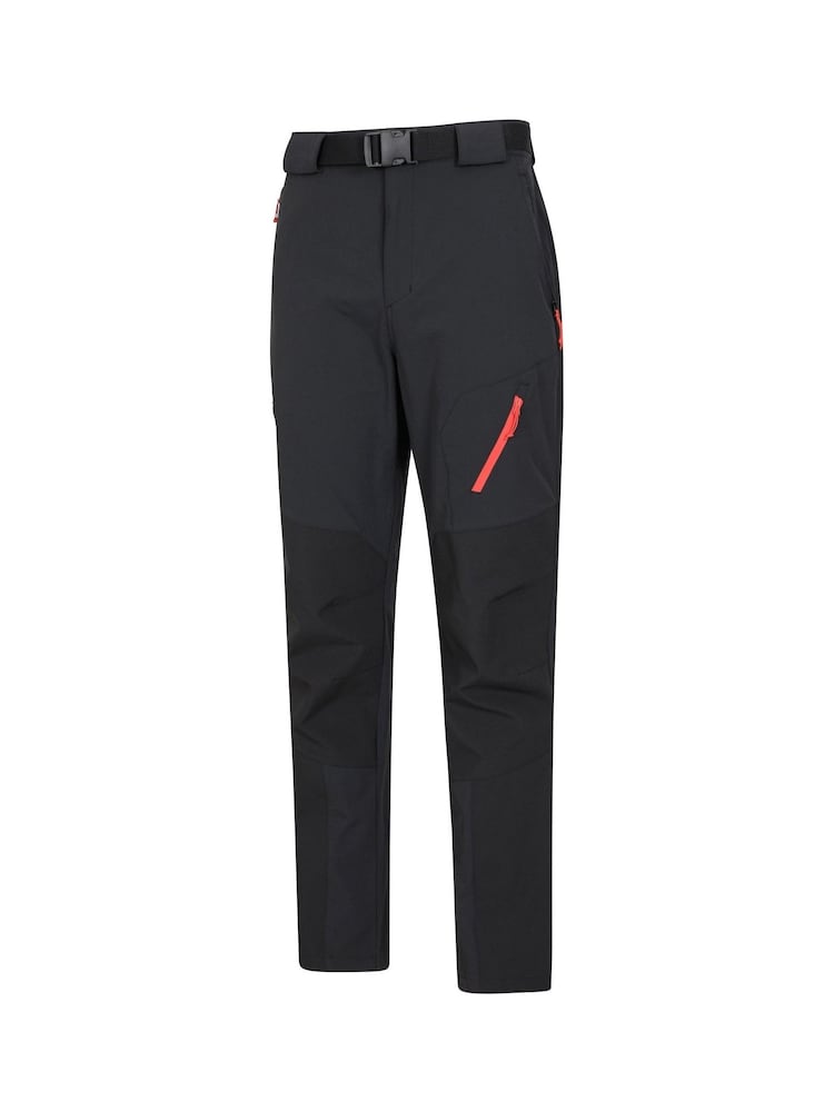 Mountain Warehouse Black Mens Forest Water Resistant Trekking Trousers - Image 9 of 10