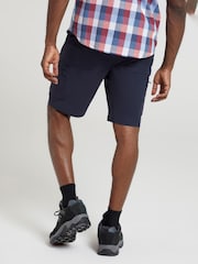 Mountain Warehouse Blue Mens Trek Walking Shorts - Image 2 of 5