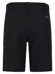Mountain Warehouse Black Tropical Printed Mens Short Sleeved Shorts - Image 3 of 4