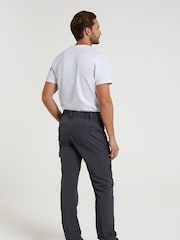 Mountain Warehouse Grey Mens Explore Trousers with UV Protection - Image 3 of 4