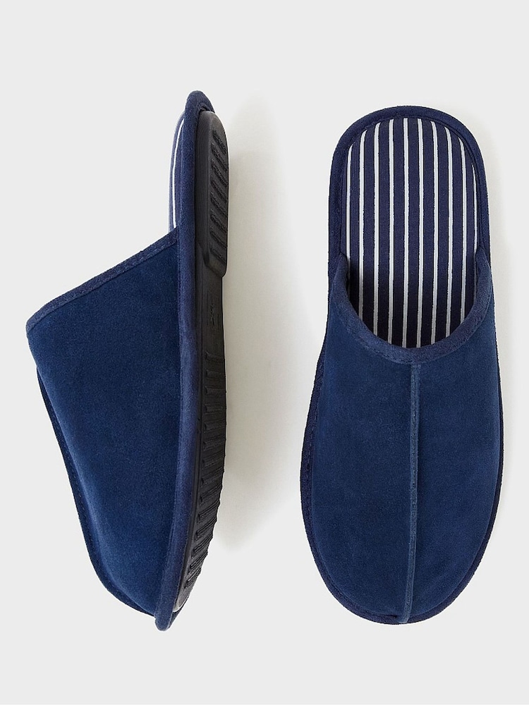 Crew Clothing Elliot Suede Mule Slippers - Image 4 of 4