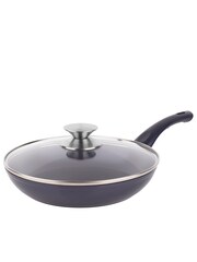 Bergner Set of 3 Black Ocean Non-Stick Frying Pans - Image 3 of 4