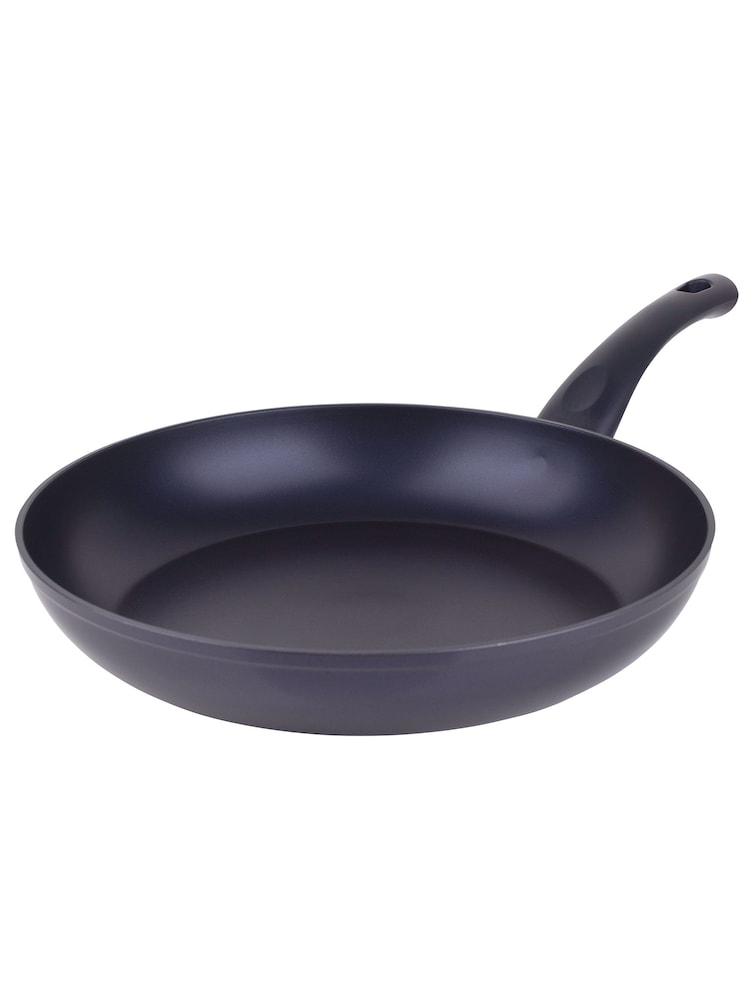 Bergner Set of 3 Black Ocean Non-Stick Frying Pans - Image 4 of 4