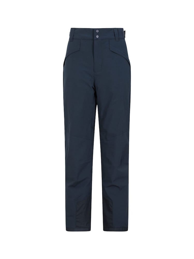 Mountain Warehouse Blue Orbit II Mens Waterproof Snow Ski Trousers - Image 1 of 6